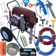 Agitatore Verniciatura Zenthril Boa X – Set Completo con Pistola e Accessori | 3500W, 20MPa, 6L/min