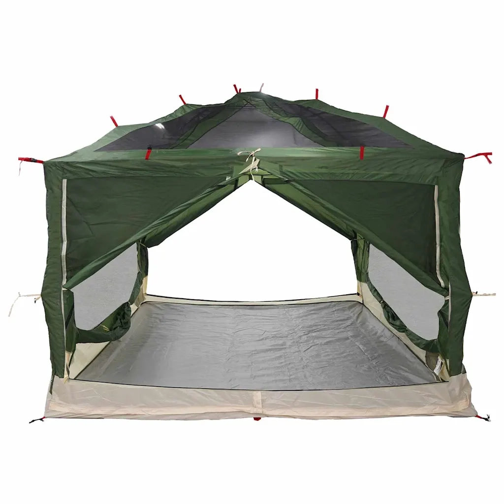 Tenda interna per 7 persone Verde e Grigio 300 x 300 x 250 cm