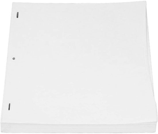 Papel di animazione 200 fogli - Papel trasparente - Perforato - Papel per disegno - Adatto per calligrafia - Facile da incollare