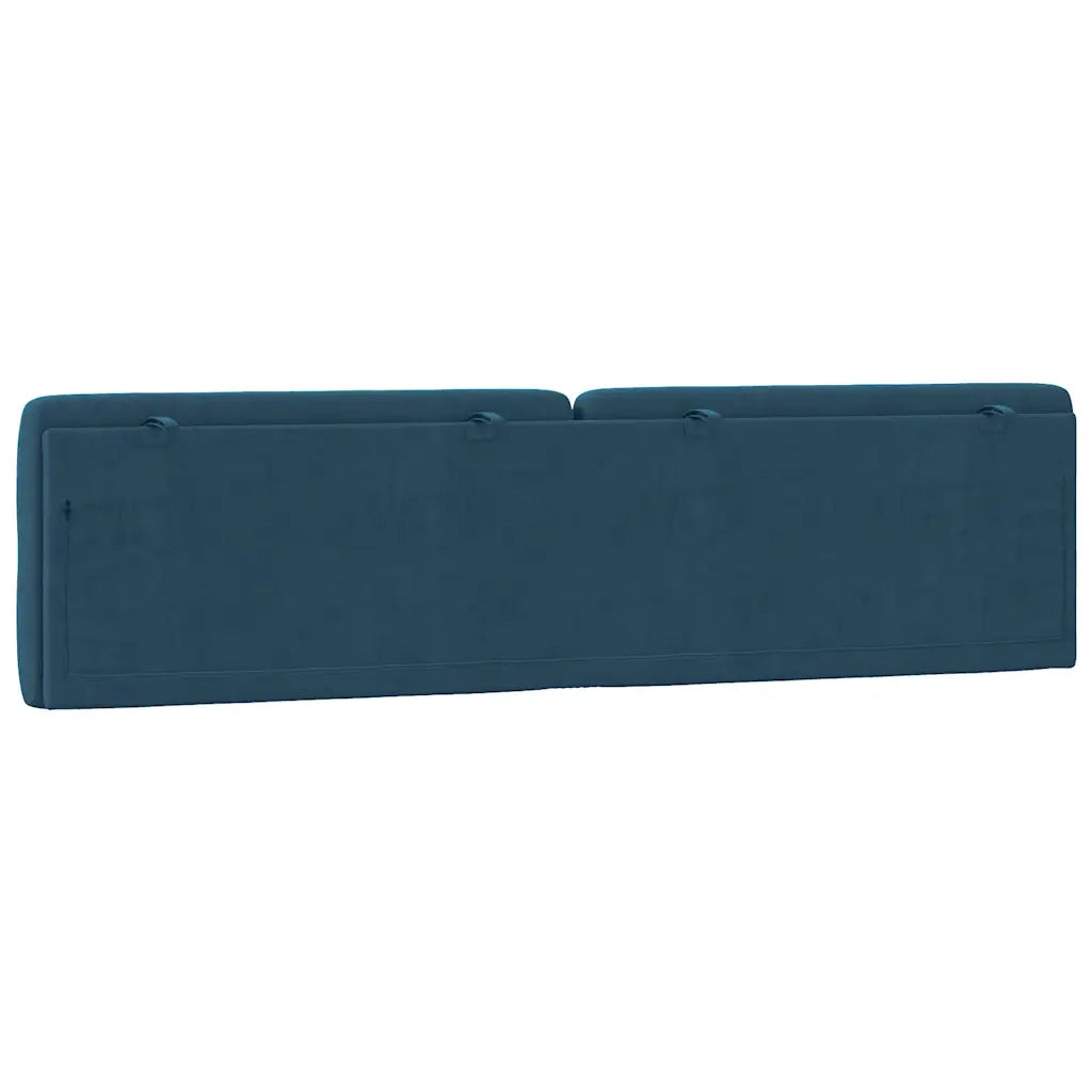 Cuscino Testiera Blu 200 cm in Velluto CFW2672450