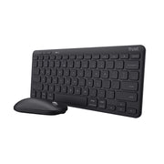 Trust lyra tastiera mouse incluso ufficio rf senza fili + bluetooth qwerty italiano nero - 24844