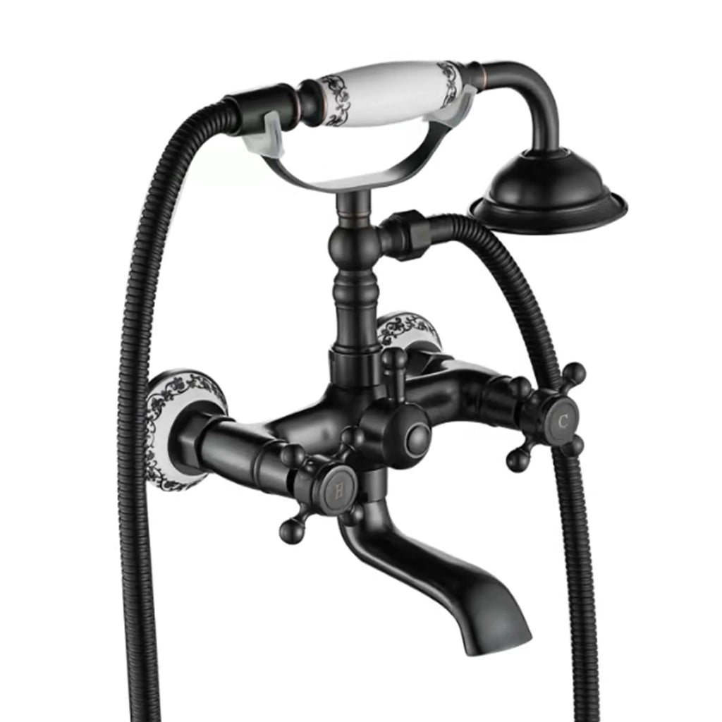 Rubinetto Da Vasca Rea Rustico Old Black