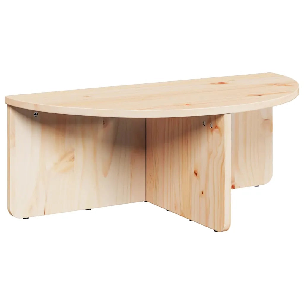 vidaXL Tavolino da salotto 2 pcs Naturale 79 x 39.5 x 40 cm