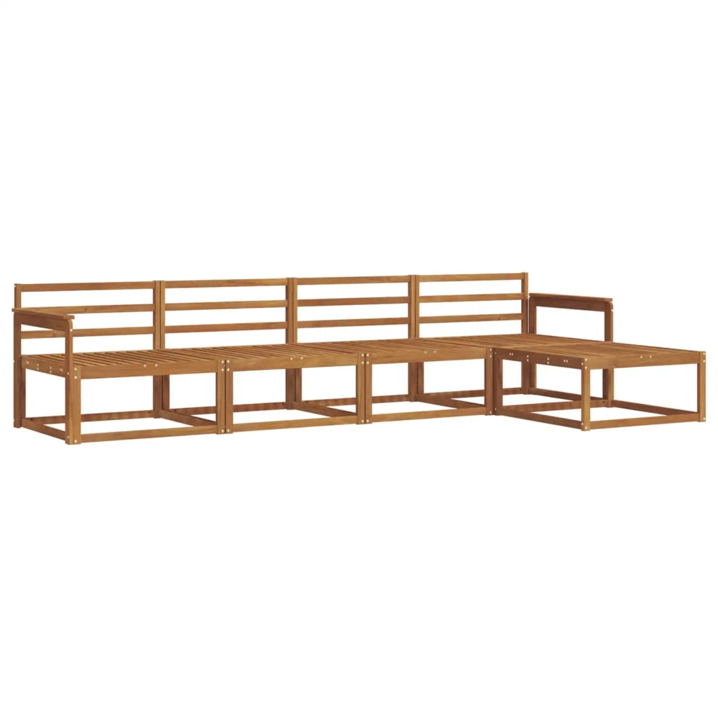 Set di divani da esterno 5 pcs Naturale 3367427