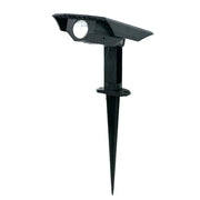 Trade Shop - Faretto Solare Led Da Giardino A Picchetto Da Terra Ip65 Luce Calda 3000k Rgb Sw1121 -