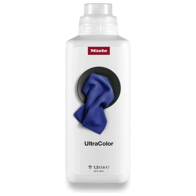 Miele UltraColor detersivo liquido per colorati e scuri, 1,5 l, 27 lavaggi, 7 enzimi, efficace a 20 gradi
