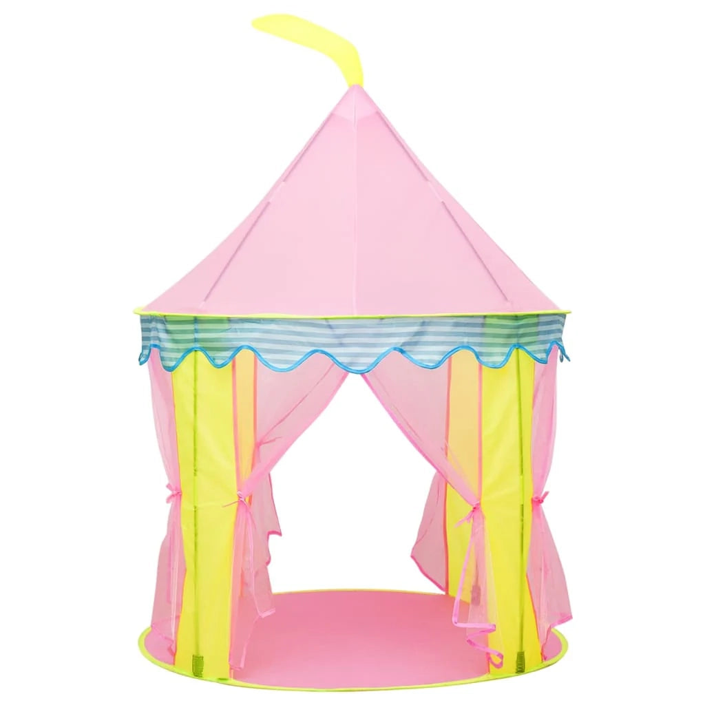 Tenda da gioco per bambini con 250 palline 100 x 100 x 127 cm rosa 02_0005125
