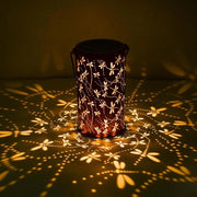 Decorazione di giardino a led con metallo e ganci - IP65 impermeabile - per giardino terrazza prato - lanterne solari - decorazione - lampade solari