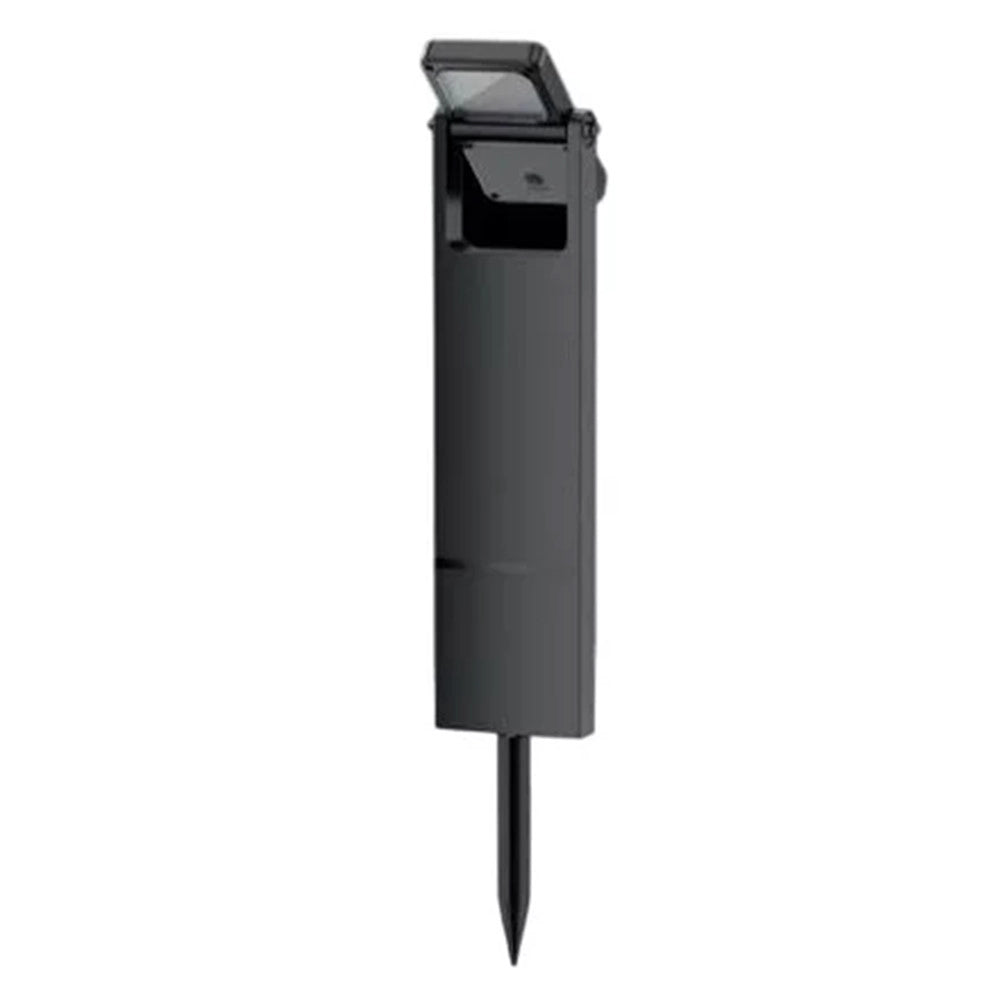 Trade Shop - Faretto Da Terra Paletto Da Giardino Luce Solare 3 Colori Luce Cct 200 Lm Ip65 Yh0804-3c -