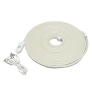 Striscia LED 6500K, 5V, USB, 5m IP65