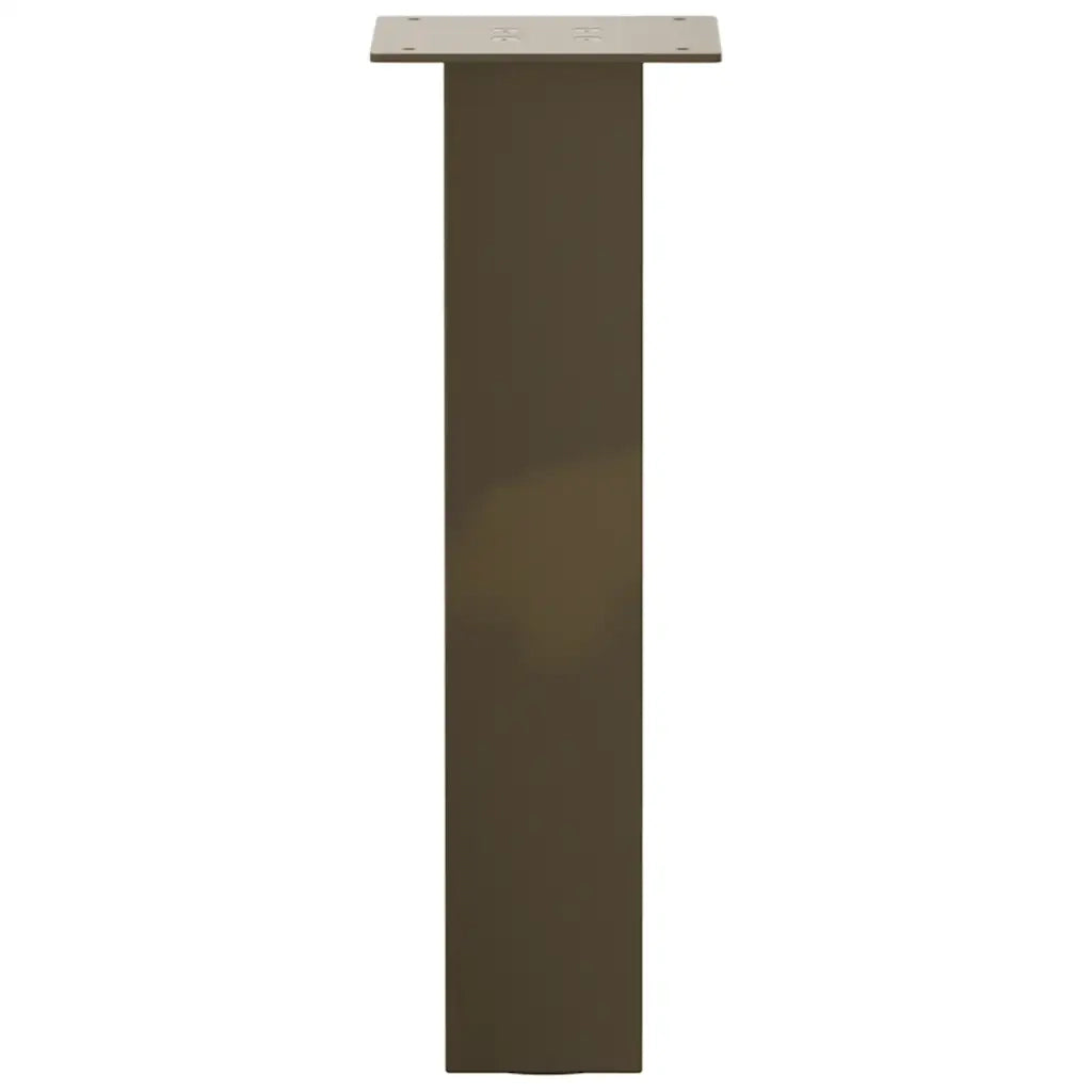 Gambe per tavolino da caff¨¨ 4 pz-Set di 4 Gamba per Tavolo in acciaio naturale 30 cm 251455