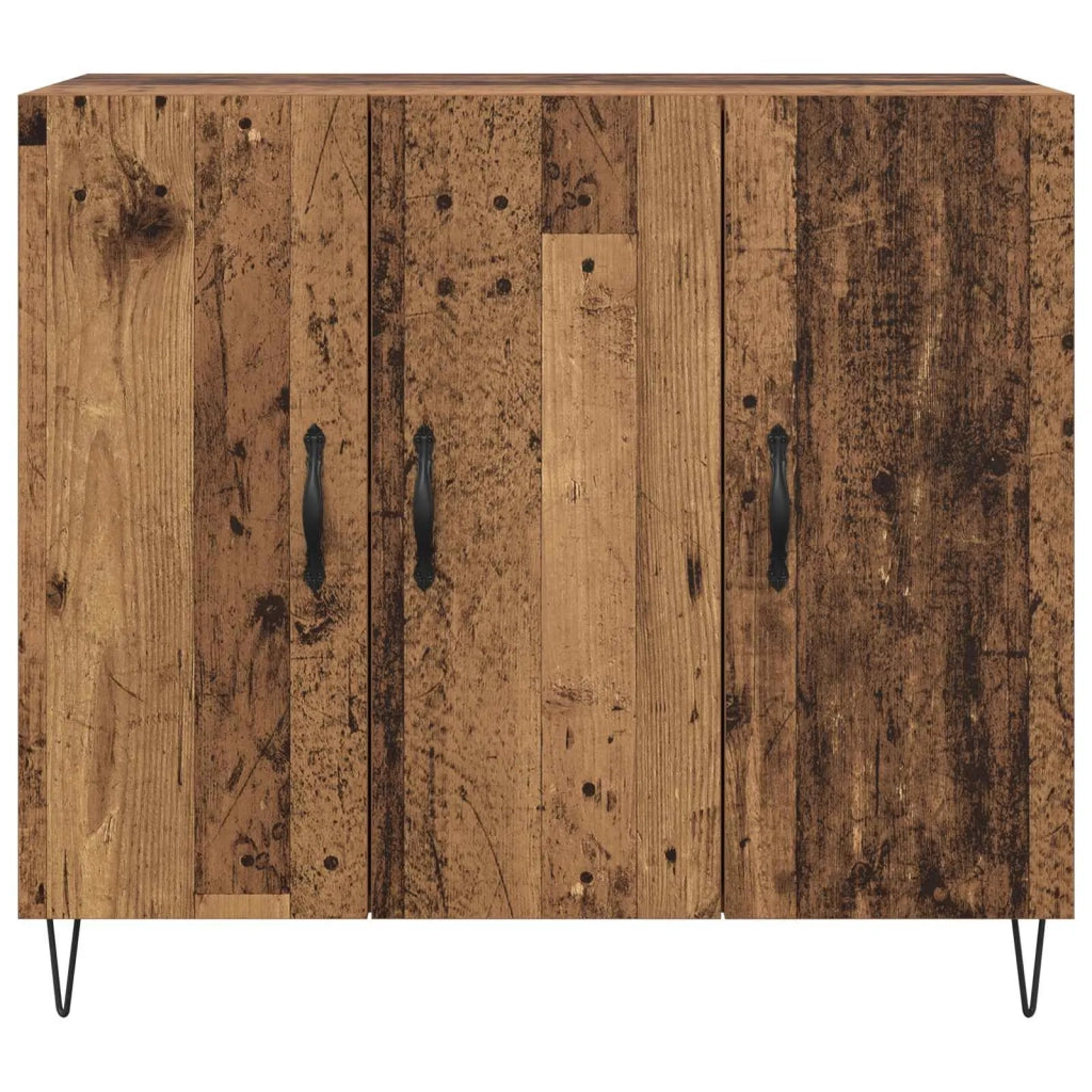 Credenza Legno vecchio 90 x 32,5 x 80 cm Legno multistrato 879582