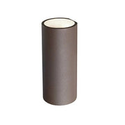 Sirio - Applique Da Parete Tubolare A Led 6W+6W A Doppia Luce Fredda Colore Marrone