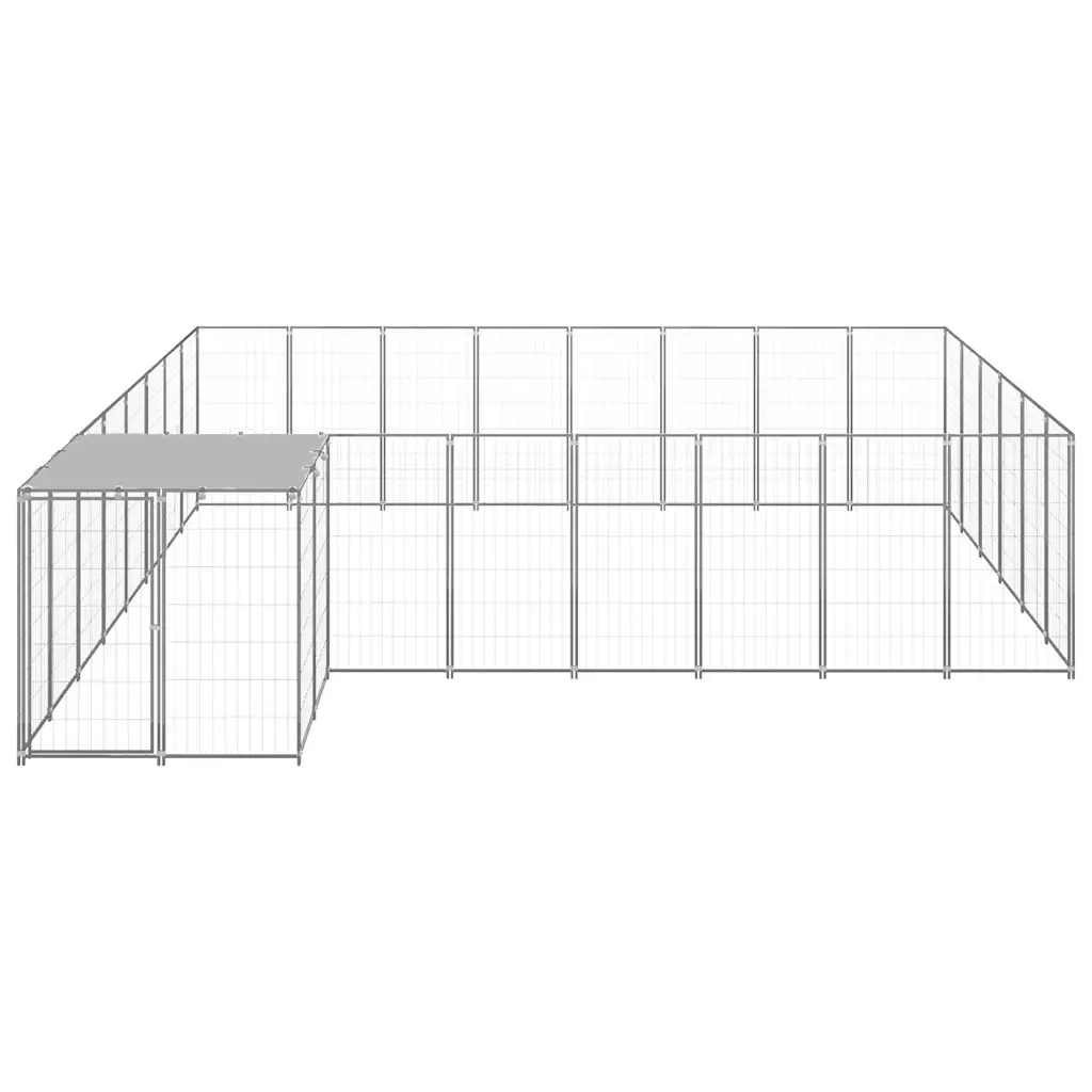Gabbia per Cani Argento 15,73 mÂ² in Acciaio   cod mxl 44103