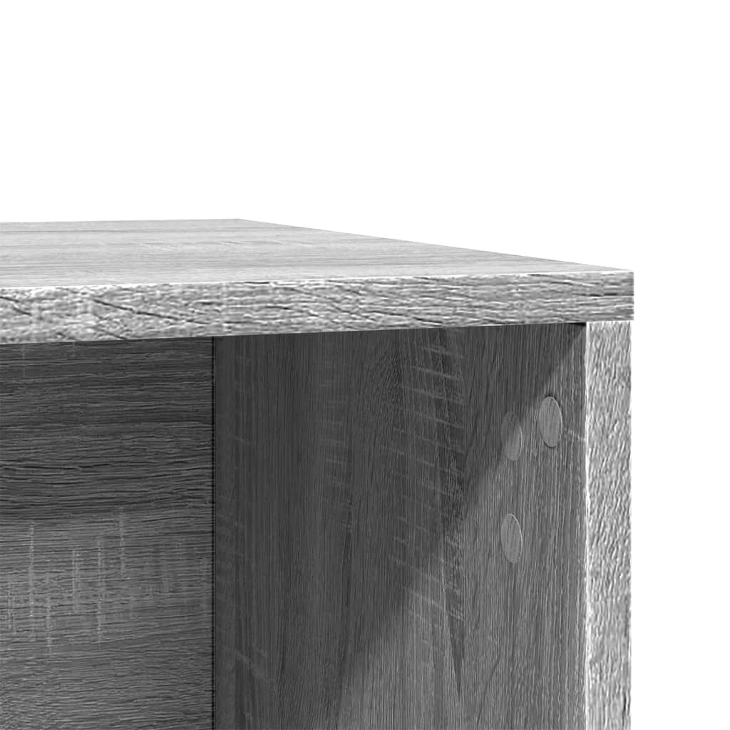 Mobiletto per lettiera per gatti in legno ingegnerizzato Sonoma grigio 02_0043333