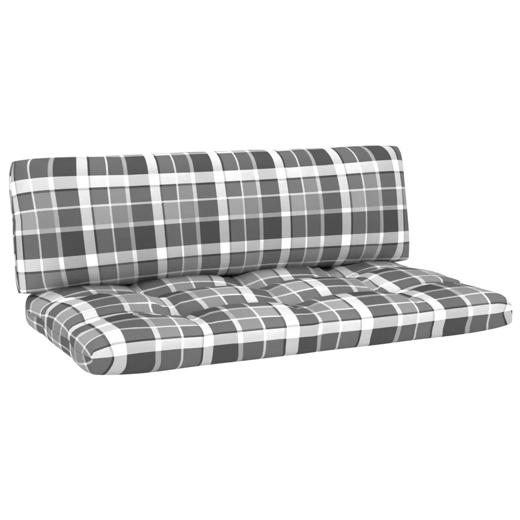 Divano Centrale da Giardino Pallet-Sofa Modulare-Divanetto da esterno Legno Pino Impregnato Bianco 979709
