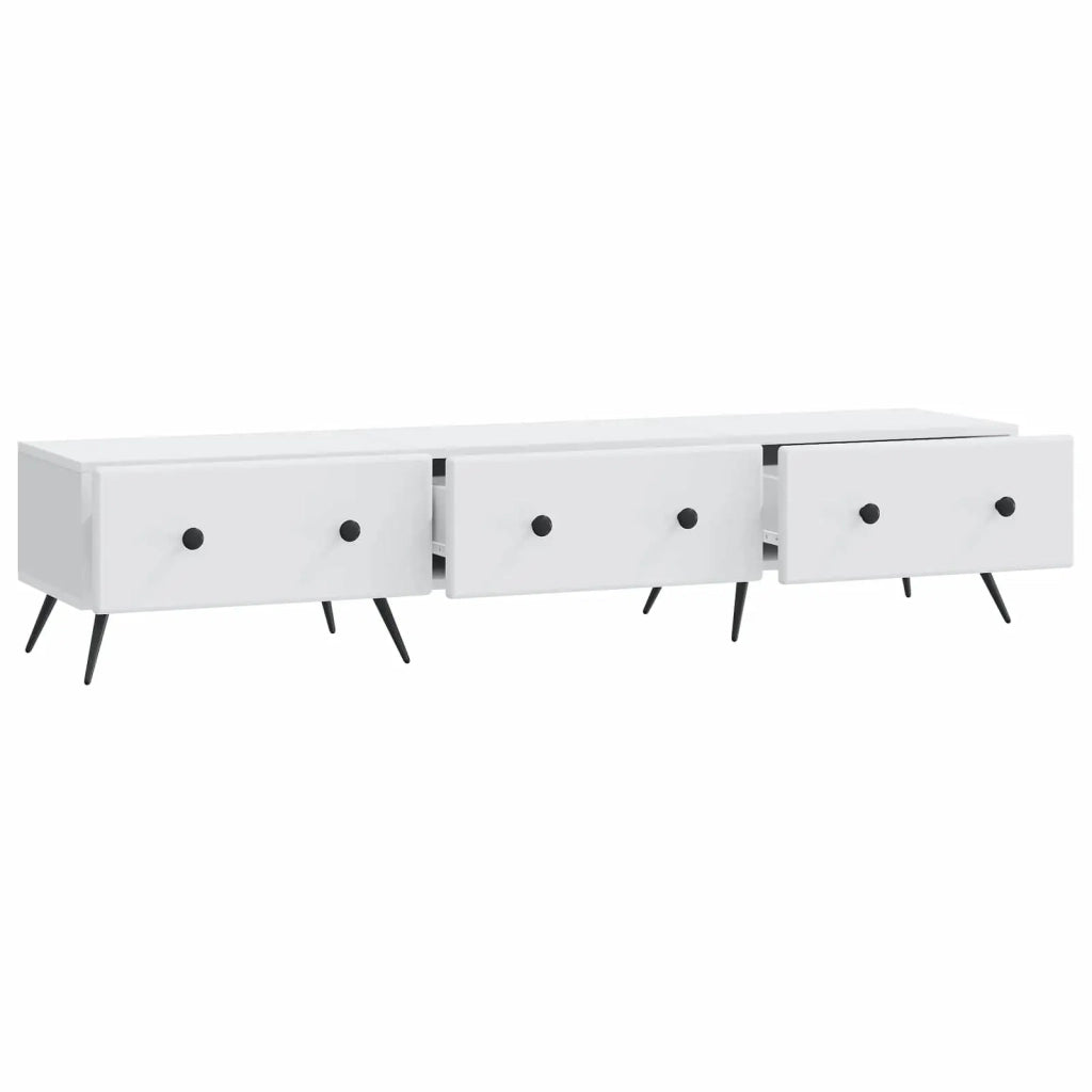 Mobile TV-Credenza per TV Bianco 147 x 34,5 x 30 cm Legno ingegnerizzato 898081