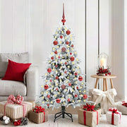 Albero di Natale Artificiale con Rami Pieghevoli Bianco 150 cm 3397471
