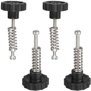 Set di livellamento per stampante 3D 4 pezzi - Disegno a mano - 22mm di diametro - Set di livellamento per stampante 3D 3D - Costruzione robusta e duratura - Per viaggi di stampa 3D efficienti - Componenti di stampante 3D