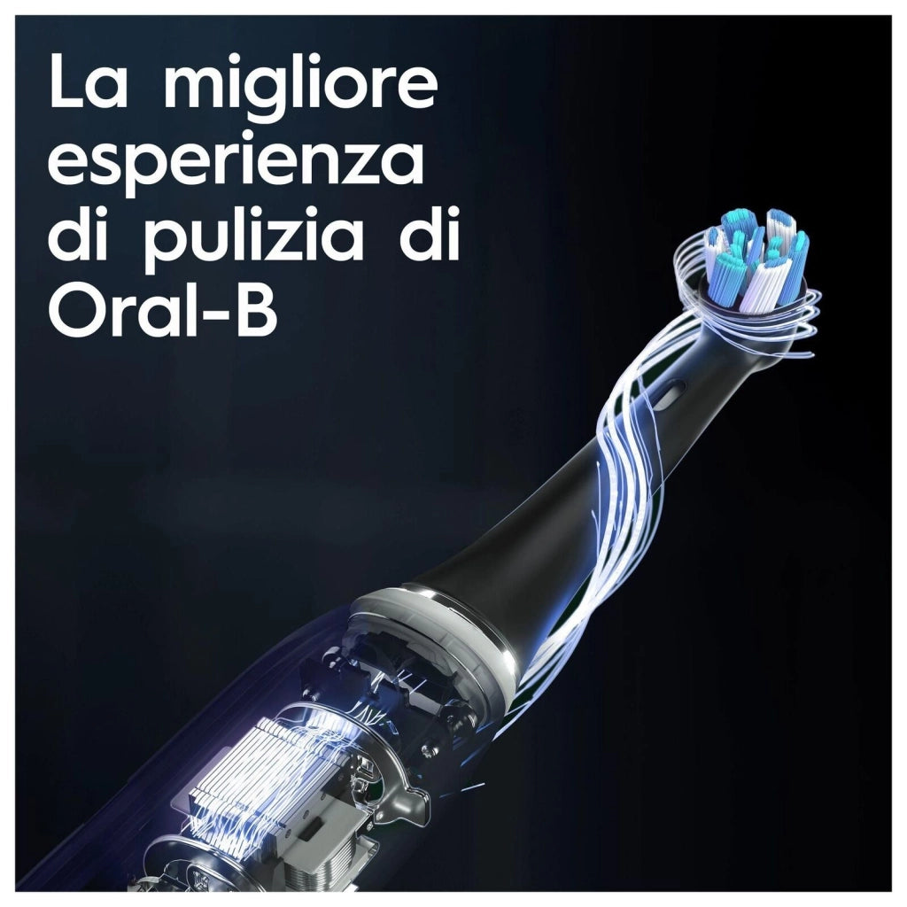 Oral-B IO SERIES 10 Spazzolino elettrico a vibrazione 7 modalita' autonomia 2 settimane colore Nero