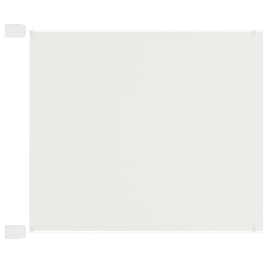 Tenda da sole verticale 140 x 420 cm tessuto oxford bianco 02_0007563