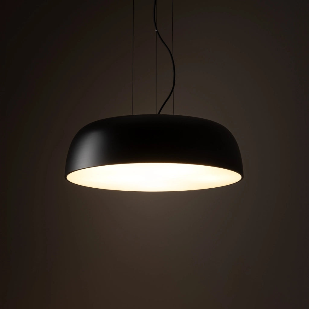 Lampadario loft nero Ø58 7xE27 Satellite M Nowodvorski