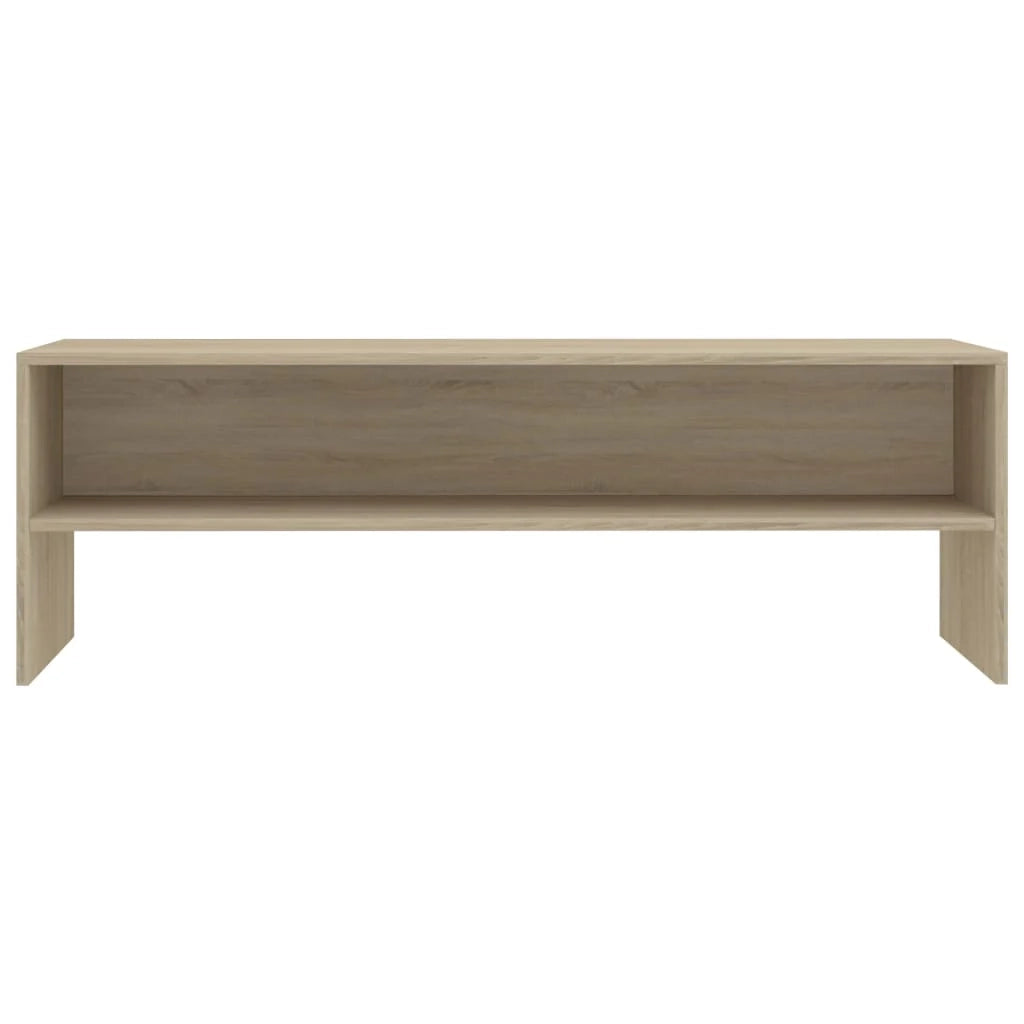 Mobile TV multimediale scaffale TV credenza mobile TV sala da pranzo soggiorno camera da letto rovere Sonoma 120 x 40 x 40 cm legno ingegnerizzato marrone 02_0027467