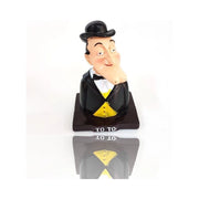 Trade Shop - Statuina Napoletana Portafortuna Decorazione Busto Di Totò In Resina Da 9 Cm -