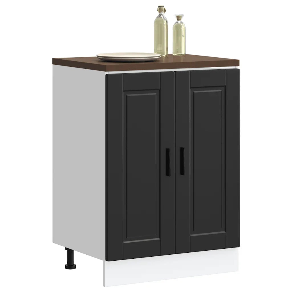 Base da Cucina Porto Nero in Legno Multistrato 853918