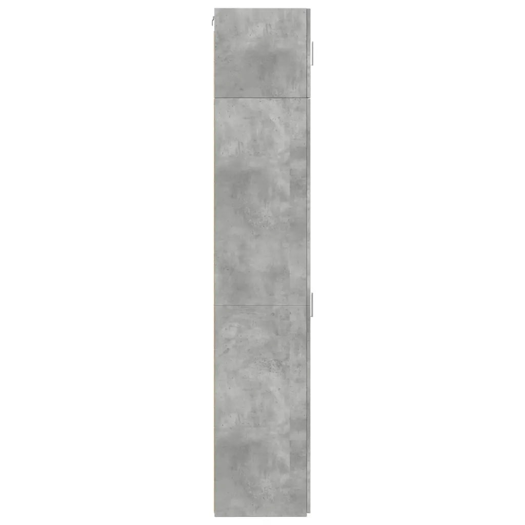Mobile Sottile Grigio Cemento 45x42,5x225 cm in Truciolato CFW1200325