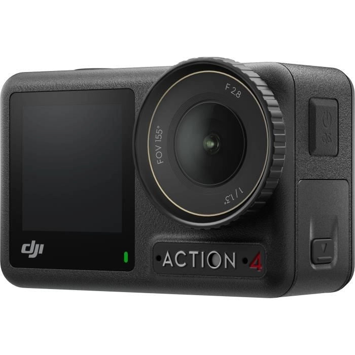 Fotocamera sportiva - DJI - Osmo Action 4 Adventure Combo - Sensore da 1/1,3 pollici - 4K/120 fps - FOV ultra ampio da 155
