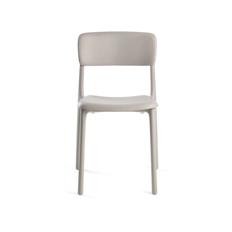 Sedia Polipropilene Poppy Grigio Cm 49,5x49h79,5