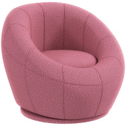 Poltrona per bambini ¨C zephmum ¨C in tessuto peluche, rosa, 60x56x48 cm