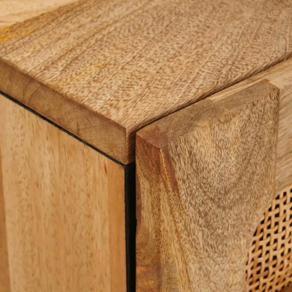 Armadio da Notte con cassetto Naturale 50 x 33 x 60 cm