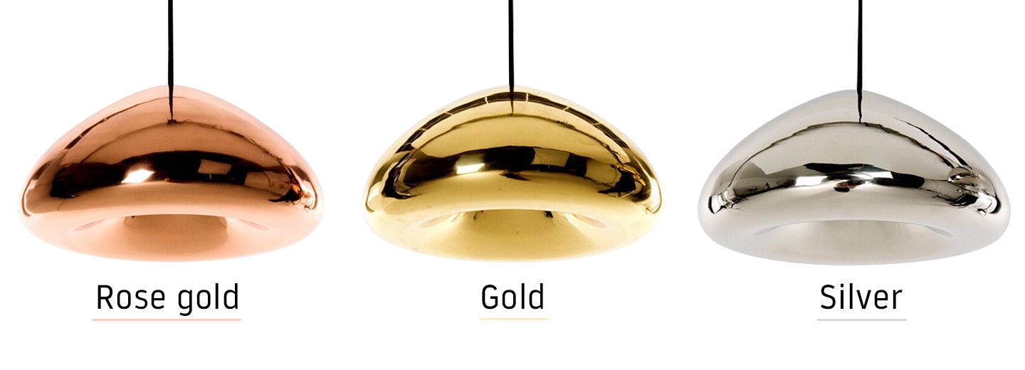 Lampada Da Soffitto Pensile Di Vetro Specchio APP323-1CP Gold