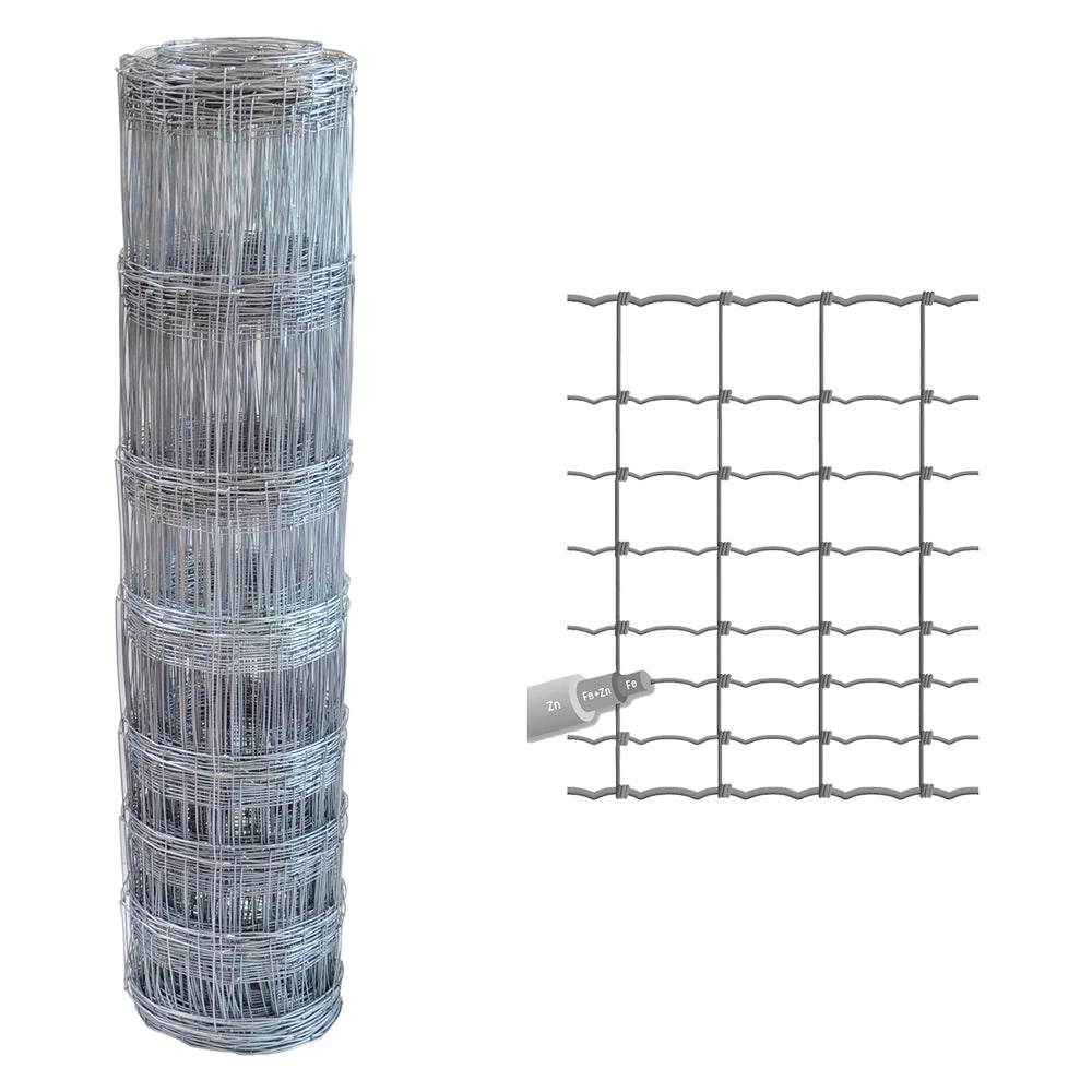 RETE PASTORALE H cm.100 mt.50 - maglia 15 fili 8  - FRIGERIO