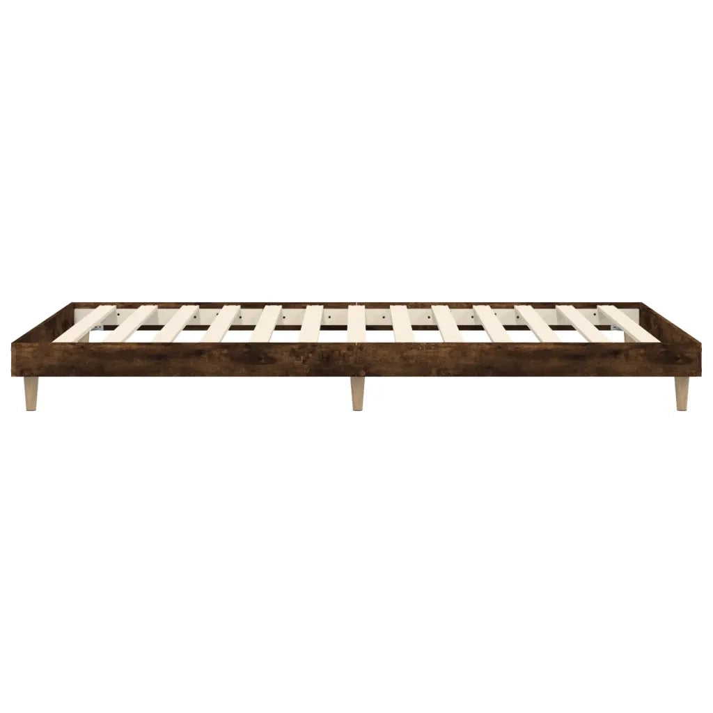 Giroletto senza Materasso Rovere Fumo 75x190 cm in Truciolato 832106