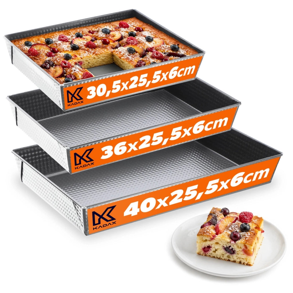 Teglia da forno KADAX, stampo per torte, stampi, teglia per torte, stampi, vassoio
