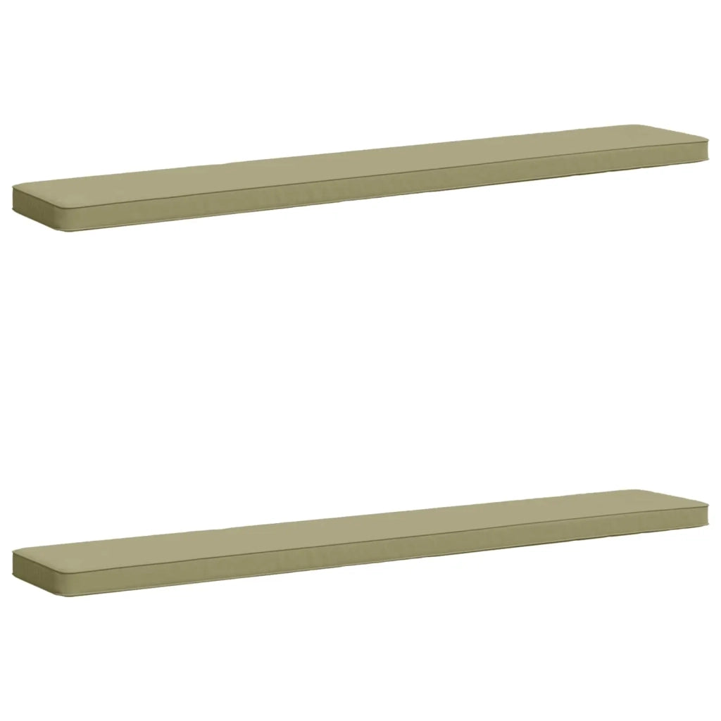 Cuscini per Panchina a 2 Pezzi VUGHT 2 pcs 100% Poliestere 950939
