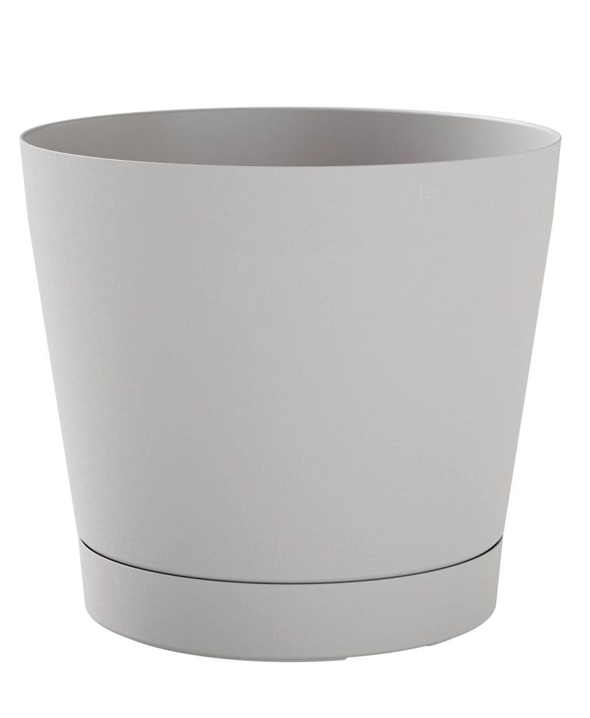 Vaso da Interno e Esterno Ø29x26cm in Polipropilene Orione 29 Cloud Bianco