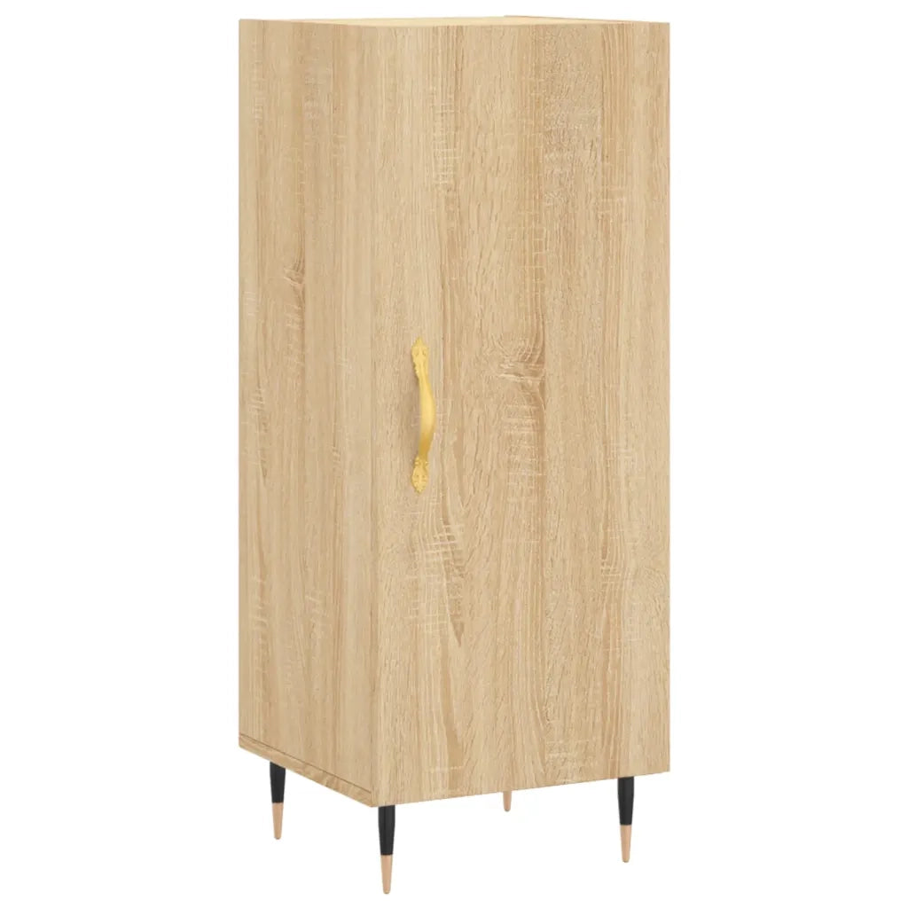 Credenza Rovere Sonoma 34,5x34x90 cm in Legno Multistratocod mxl 104410