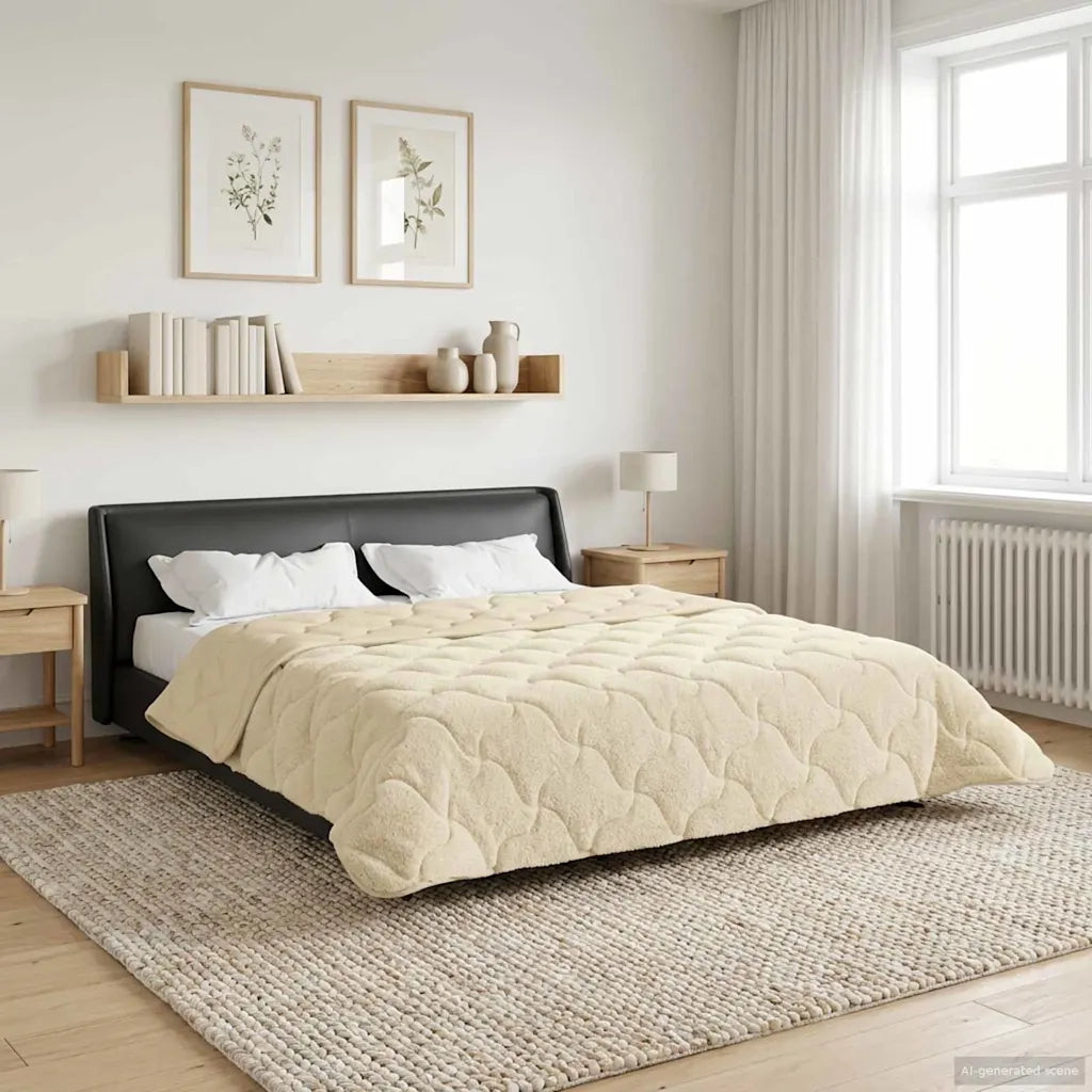 Piumone Completo Annuale Trapuntato Crema 240 x 260 cm 42026300
