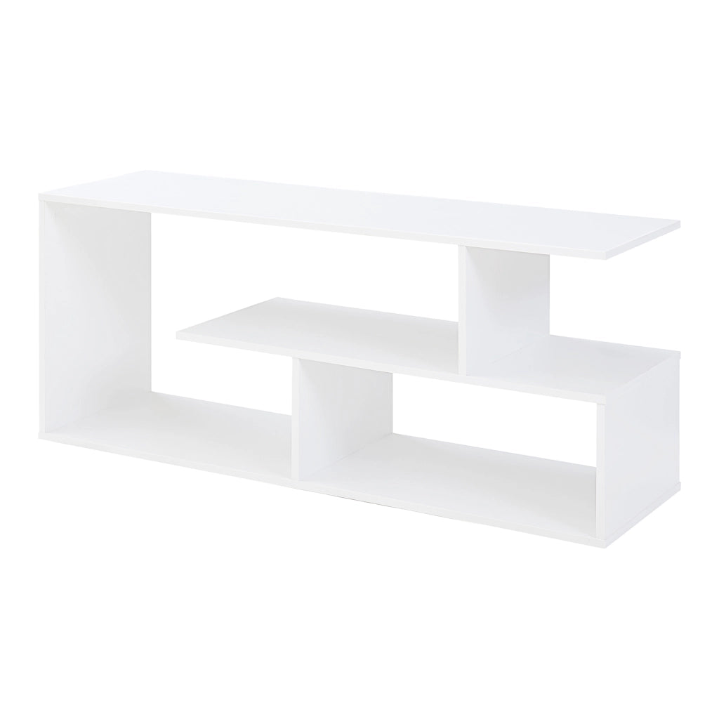 Mobile Porta TV Anän Scaffale Espositore 100 x 30 x 42 cm - Bianco [en.casa]