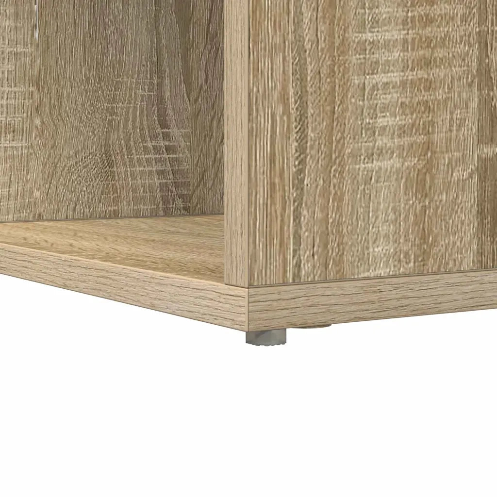 vidaXL Scrivania ad angolo rovere sonoma 101,5 x 149,5 x 149,5 cm