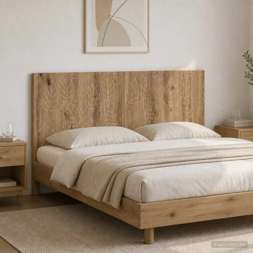 Testiera da Muro DELFT Rovere Artigianale Legno ingegnerizzato 897194
