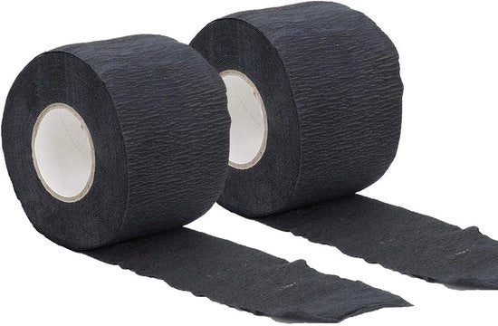 Strisce di stiro elastico per capelli per salone di bellezza - Collare da capelli pericolabile per salone di bellezza 

Specifica tecnica: 
- Materiale: elastico 
- Lunghezza: 50 cm 
- Larghezza: 2 cm 
- Colore: nero 
- Peso: 50 g 
- Modello: 123456