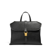 Borsa e borsetta da donna in vera pelle nera