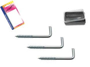 RAMPINI A VITE IN ACCIAIO ZINCATO IN BLISTER- - mm.2,5x30, in bl.12 pz. - 12 blister