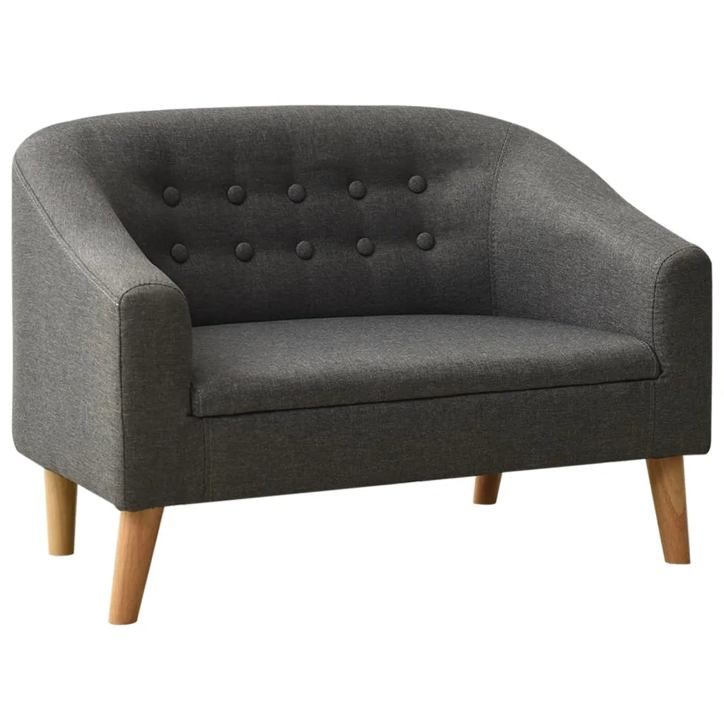 Divano per Bambini Grigio in Tessuto cod mxl 21354