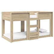 Letto a Castello per Bambini | Letto Infantile | Lettino Rovere Sonoma 80 x 200 cm